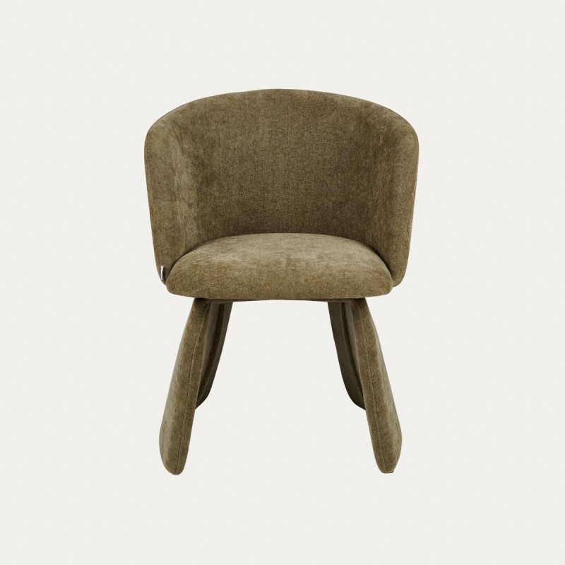Καρέκλα VELARIO λαδί 59.5x60.5x79 cm
