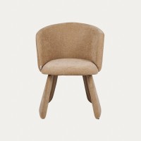 Καρέκλα VELARIO σκούρο μπεζ 59.5x60.5x79 cm