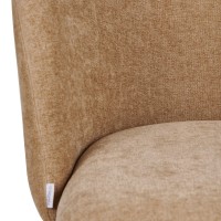 Καρέκλα VELARIO σκούρο μπεζ 59.5x60.5x79 cm