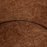 Καρέκλα VELARIO καφέ 59.5x60.5x79 cm