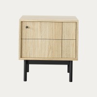 Κομοδίνο JAPANDI δρυς Artea 53.5x39x56.5 cm