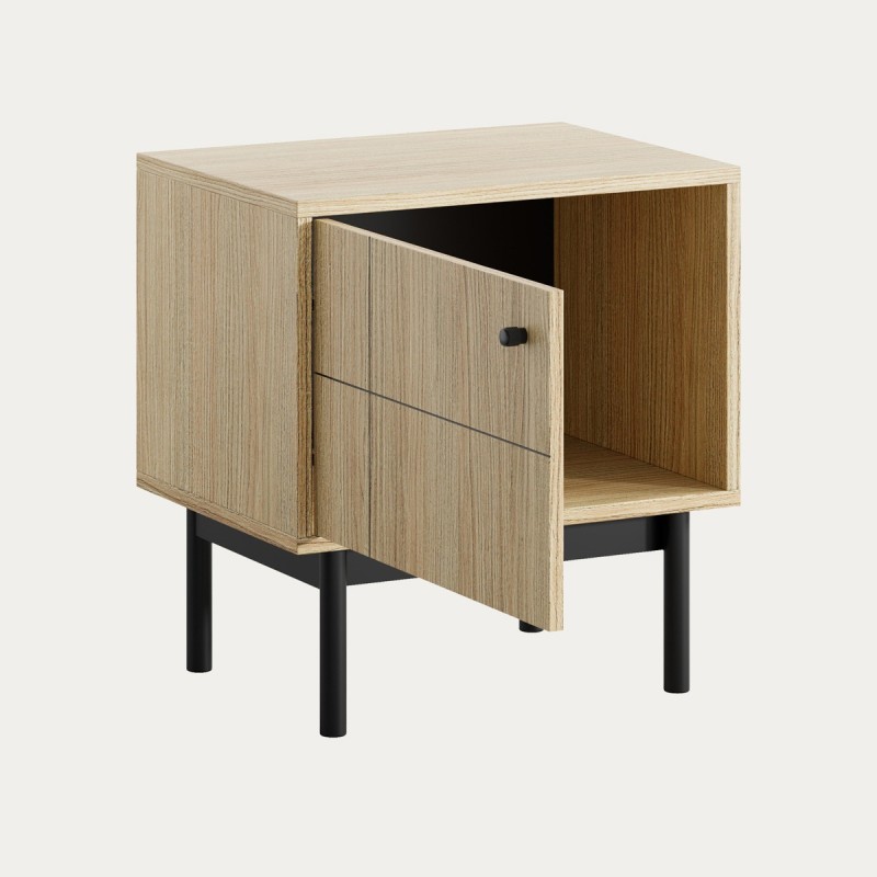 Κομοδίνο JAPANDI δρυς Artea 53.5x39x56.5 cm