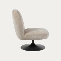 Πολυθρόνα LIGNERO περιστρεφόμενη μπεζ 61x75.5x84 cm