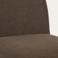 Πολυθρόνα LIGNERO περιστρεφόμενη καφέ 61x75.5x84 cm