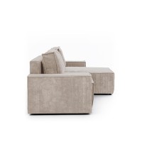 Γωνιακός Καναπές-Κρεβάτι Flabio Mini 283x90x144cm