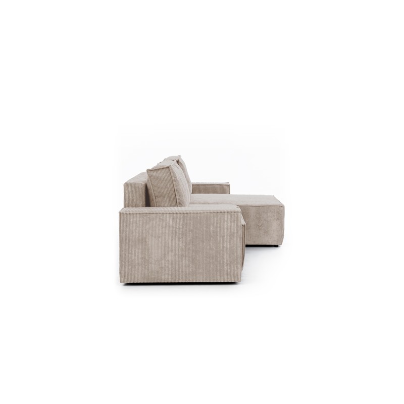 Γωνιακός Καναπές-Κρεβάτι Flabio Mini 283x90x144cm
