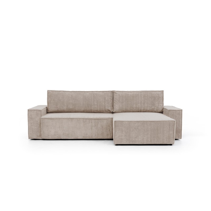 Γωνιακός Καναπές-Κρεβάτι Flabio Mini 283x90x144cm