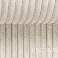 Γωνιακός Καναπές κρεβάτι Flabio Mini σε μπέζ κοτλέ 283x144x77cm