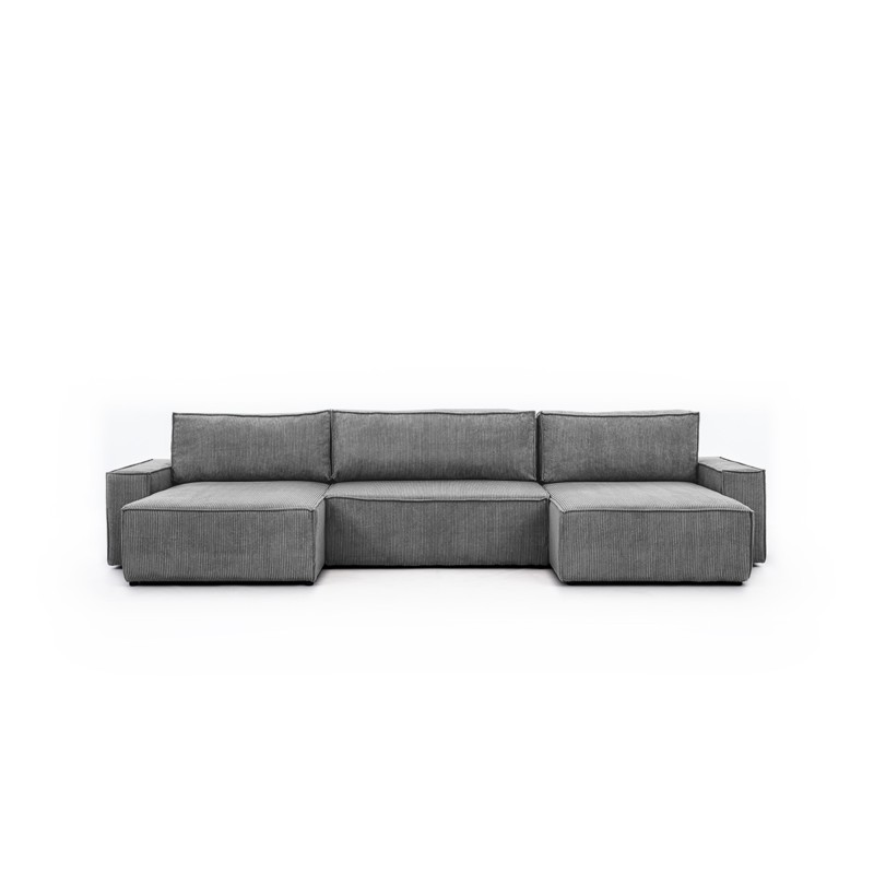 Πολυμορφικός Καναπές-Κρεβάτι Flabio U II / Lincoln 90 386x144x90cm