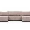 Πολυμορφικός Καναπές-Κρεβάτι Flabio U II / Lincoln 03 386x144x90cm