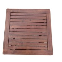 Σετ4ΤεμBANNER Επιφάνεια Τραπεζιού Ξύλο Acacia 60x60cm/17mm