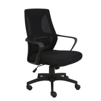 BF2960 Πολυθρόνα Γραφείου Mesh Μαύρο 60x59x93/101cm