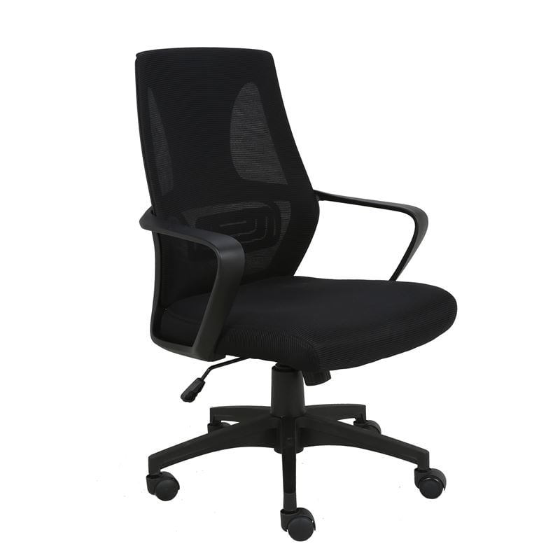 BF2960 Πολυθρόνα Γραφείου Mesh Μαύρο 60x59x93/101cm