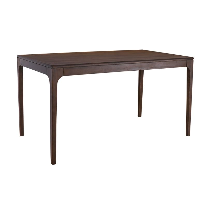 CARTER Τραπέζι Τραπεζαρίας, Απόχρωση Καρυδί 140x80x75cm
