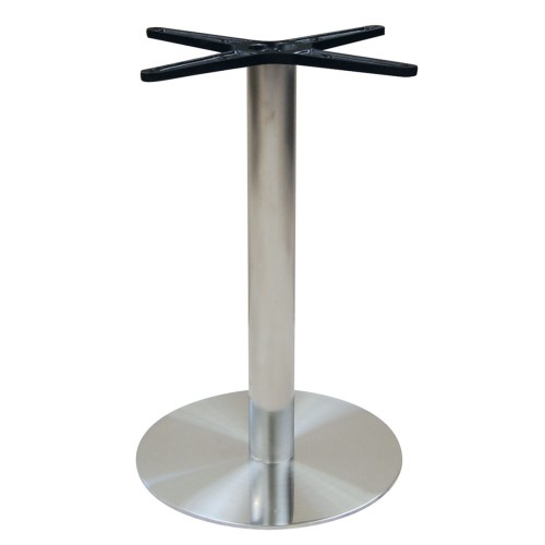 Σετ2ΤεμPLASMA βάση τραπεζιού Inox #201/11,70 Kg Φ45 H.72cm