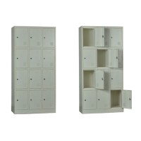 LOCKER 12 Θέσεων Μέταλλο Βαφή  Άσπρο 90x40x185cm