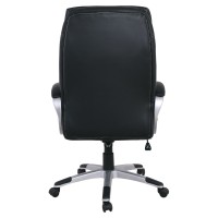 BF5700 Πολυθρόνα Διευθυντή Pu Μαύρο 64x72x112/121cm