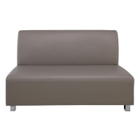 BANDY Καναπές Σαλονιού Καθιστικού 2Θέσιος - Pu Cappuccino 130x71x88cm