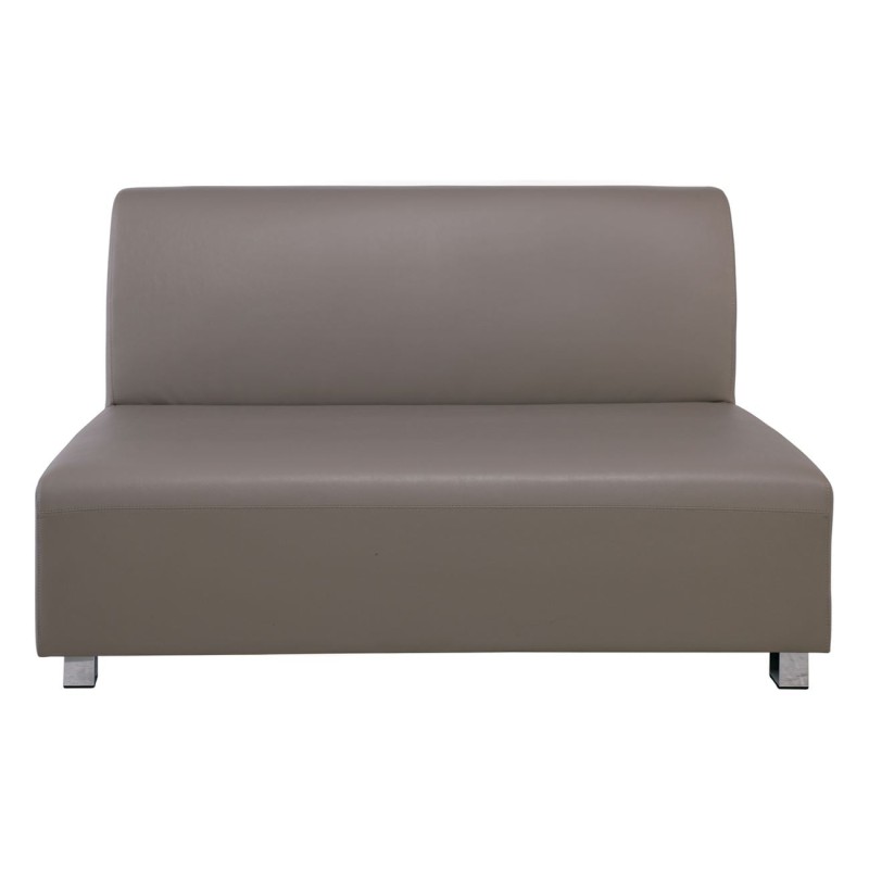 BANDY Καναπές Σαλονιού Καθιστικού 2Θέσιος - Pu Cappuccino 130x71x88cm
