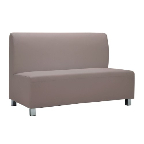 BANDY Καναπές Σαλονιού Καθιστικού 2Θέσιος - Pu Cappuccino 130x71x88cm