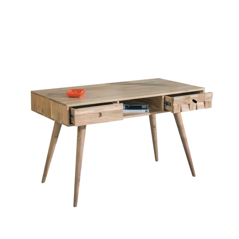 TEKA Κονσόλα - Γραφείο Ξύλο Ακακία Φυσικό 117x60x76cm