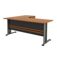 SUPERIOR COMPACT Δεξιά Γωνία Απόχρωση Dark Grey - Cherry 180x70x75 / 150x60x75cm