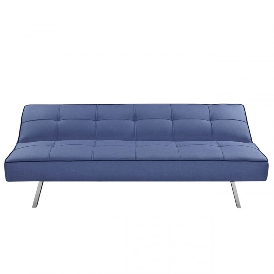 KAPPA Καναπές - Κρεβάτι Σαλονιού - Καθιστικού, Ύφασμα Μπλε  175x83x74cm Bed:175x97x38cm