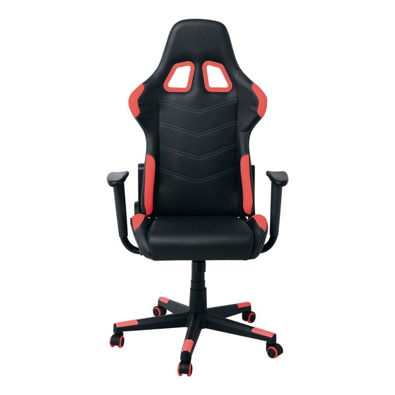 BF9150 Gaming Πολυθρόνα Γραφείου, Ανάκλιση Πλάτης έως 90°, Pu Μαύρο - Κόκκινο 67x69x124/134cm