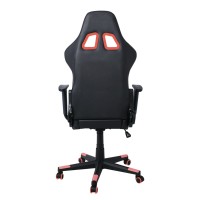 BF9150 Gaming Πολυθρόνα Γραφείου, Ανάκλιση Πλάτης έως 90°, Pu Μαύρο - Κόκκινο 67x69x124/134cm