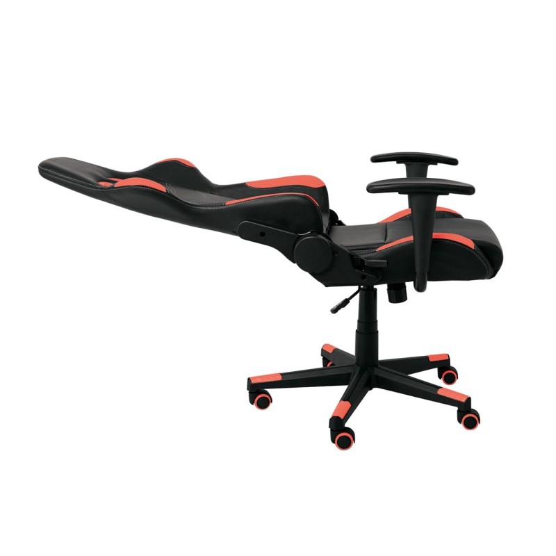 BF9150 Gaming Πολυθρόνα Γραφείου, Ανάκλιση Πλάτης έως 90°, Pu Μαύρο - Κόκκινο 67x69x124/134cm