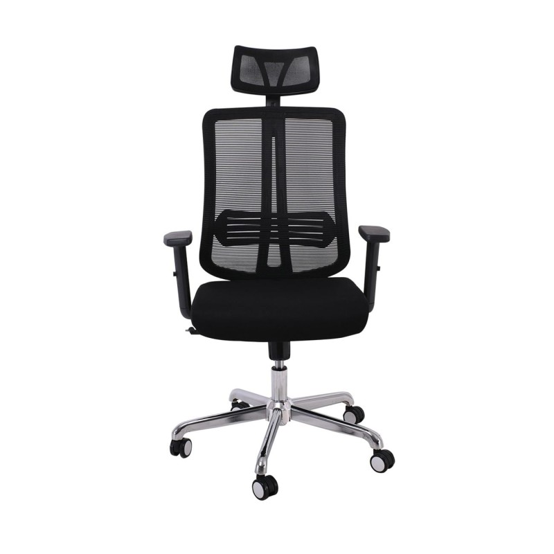 BF9500 Πολυθρόνα Γραφείου Διευθυντή Mesh Μαύρο, Μπράτσα up-down 68x72x115/123cm