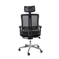 BF9500 Πολυθρόνα Γραφείου Διευθυντή Mesh Μαύρο, Μπράτσα up-down 68x72x115/123cm