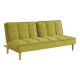 NORTE Καναπές - Κρεβάτι Σαλονιού - Καθιστικού, Ύφασμα Lime Velure  178x88x80cm Bed:178x106x40cm