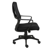 BF2960 Πολυθρόνα Γραφείου Mesh Μαύρο 60x59x93/101cm