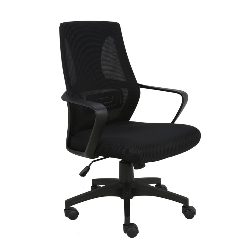 BF2960 Πολυθρόνα Γραφείου Mesh Μαύρο 60x59x93/101cm