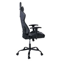 BF8350 Gaming Πολυθρόνα Γραφείου, Ανάκλιση Πλάτης έως 90°, Pu Μαύρο 69x69x126/136cm