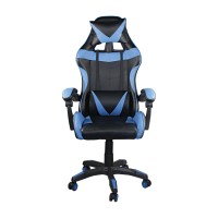 BF7850 Gaming Πολυθρόνα Γραφείου Διευθυντή Pu Μαύρο - Μπλε 63x70x117/127cm
