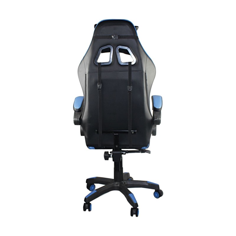 BF7850 Gaming Πολυθρόνα Γραφείου Διευθυντή Pu Μαύρο - Μπλε 63x70x117/127cm