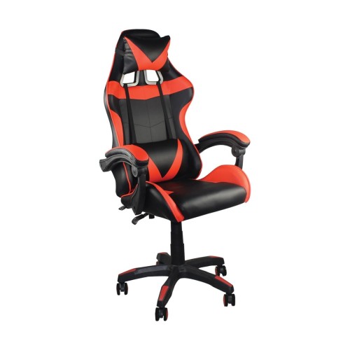 BF7850 Gaming Πολυθρόνα Γραφείου Διευθυντή Pu Μαύρο-Κόκκινο 63x70x117/127cm