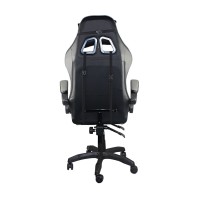 BF7850 Gaming Πολυθρόνα Γραφείου Διευθυντή Pu Μαύρο - Γκρι 63x70x117/127cm