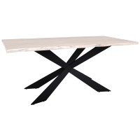 TORSEN Βάση Τραπεζιού Μέταλλο Βαφή Μαύρο 115x65x71cm