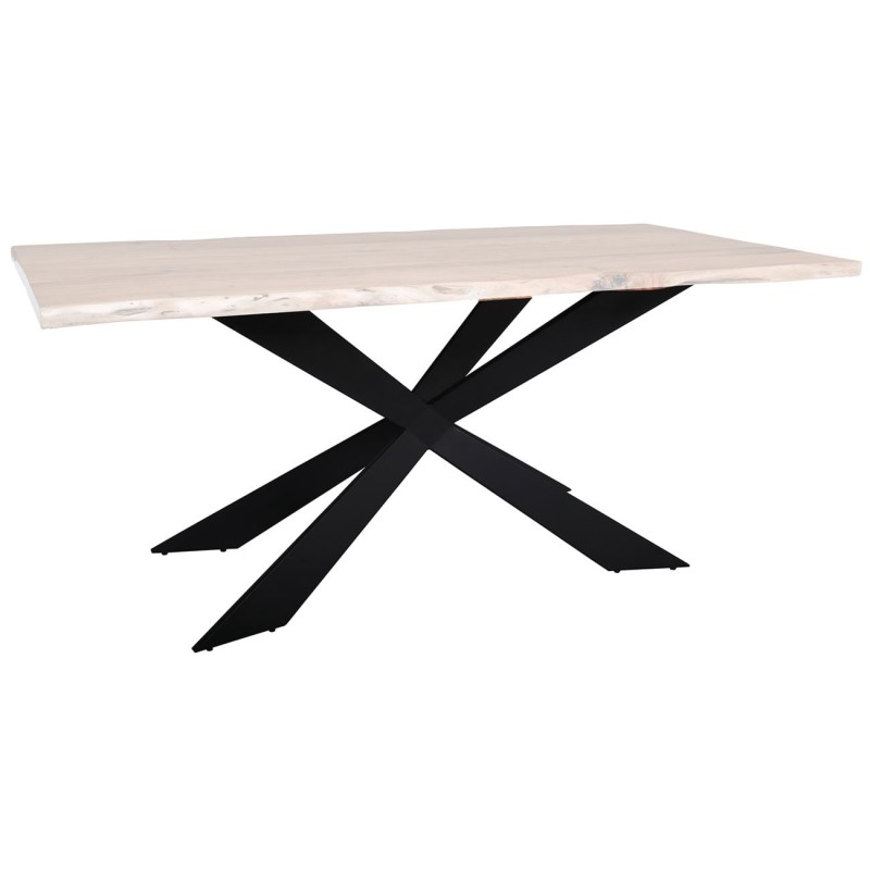 TORSEN Βάση Τραπεζιού Μέταλλο Βαφή Μαύρο 115x65x71cm