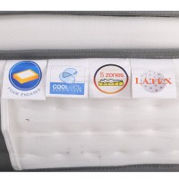ΣΤΡΩΜΑ Pocket Spring 5-Zone Gel Memory Foam + Latex, Μονής Όψης (2) 160x200x(34/32)cm