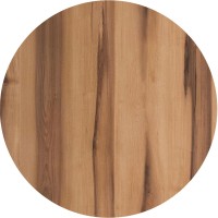 Σετ2ΤεμHPL (High Pressure Laminated) Επιφάνεια Τραπεζιού Απόχρωση Rosewood, UV Φ70cm/12mm