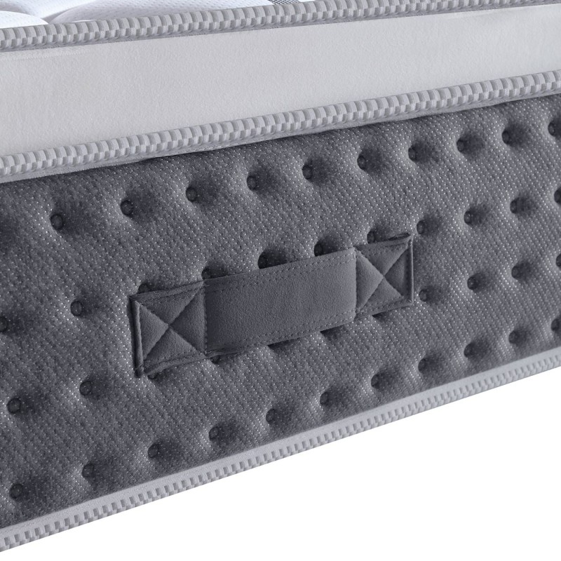 ΣΤΡΩΜΑ Pocket Spring + Ανώστρωμα Μονής Όψης Roll Pack (5) 90x200x31cm