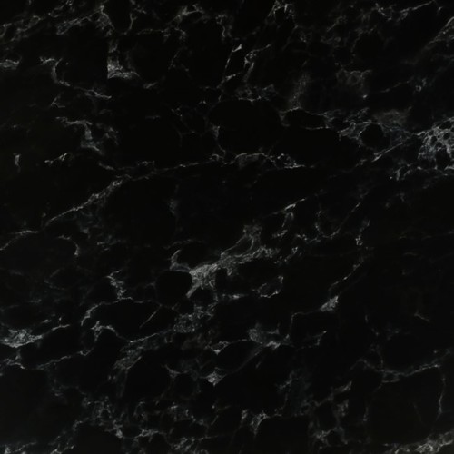 Σετ2ΤεμHPL (High Pressure Laminated) Επιφάνεια Τραπεζιού Απόχρωση Black Marble, UV 70x70cm/12mm