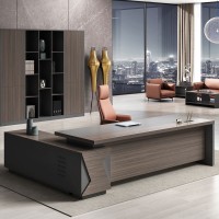 VIP Γραφείο Δεξιά Γωνία, Απόχρωση Grey Walnut 180x90x75/180x50x62 cm