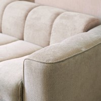 NORRIS Καναπές - Κρεβάτι 3Θέσιος, Ύφασμα Water Repellent Μπεζ 209x99x70 Κρεβάτι:140x190cm