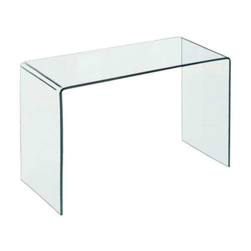 GLASSER Κονσόλα - Γραφείο Διάφανο Γυαλί 12mm 120x60x75cm