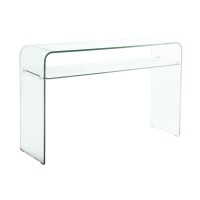 GLASSER Κονσόλα - Ράφι Διάφανο Γυαλί 12/8mm 110x35x75cm